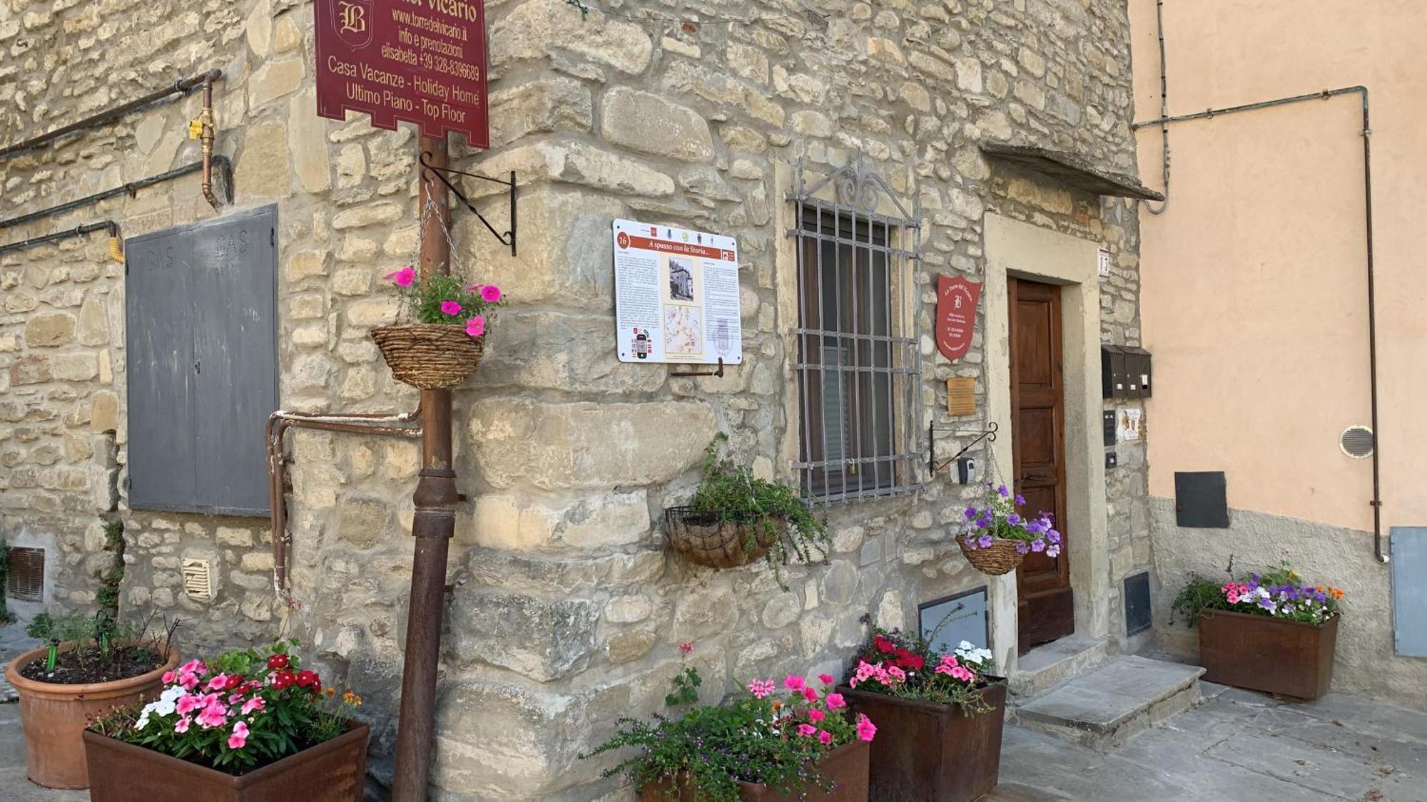 La Torre Del Vicario Villa Palazzuolo Sul Senio Exterior photo